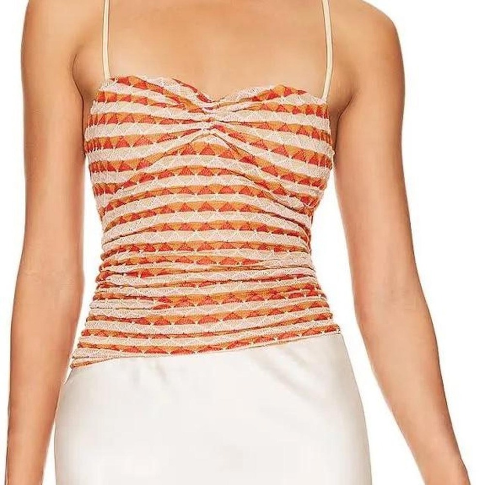 Free People crochet style Missoni inspired new love cami